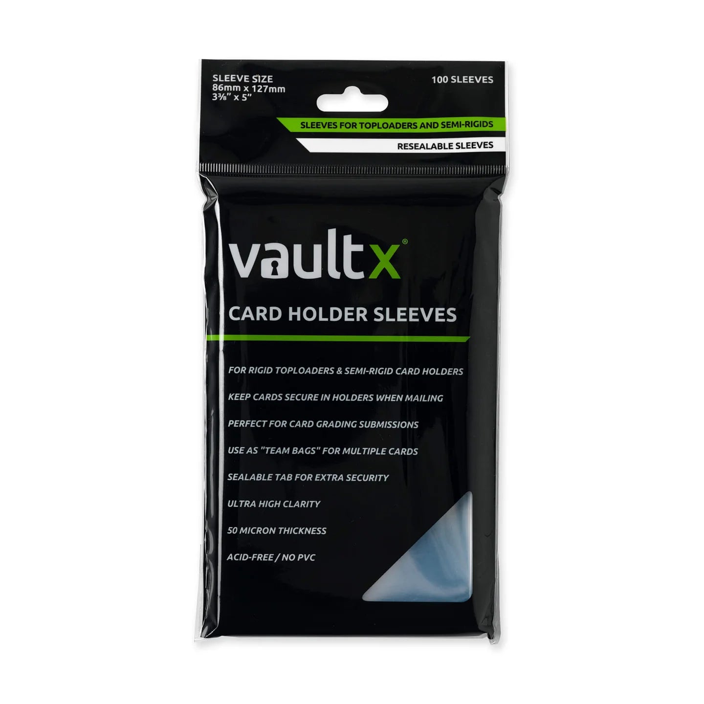 Card Holder Sleeves Pack of 100