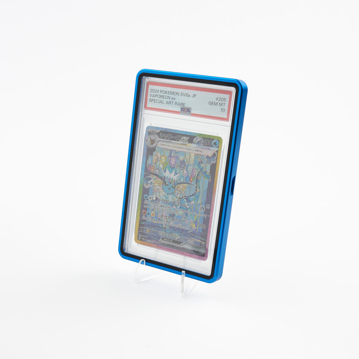 PSA Graded Card Protective Case Blue