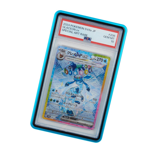 PSA Graded Card Protective Case Light Blue