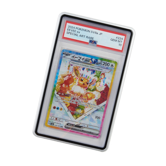 PSA Graded Card Protective Case Silver