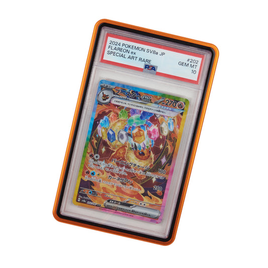 PSA Graded Card Protective Case Orange