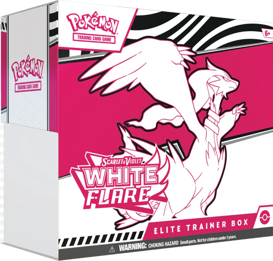 White Flare Elite Trainer Box