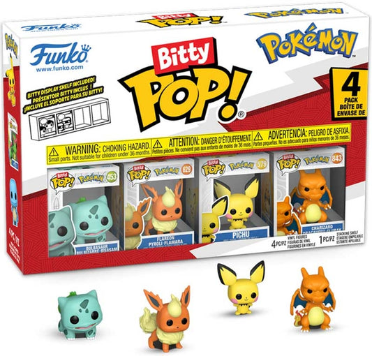 Funko Bitty Pop - Pokemon - Bulbasaur 4PK