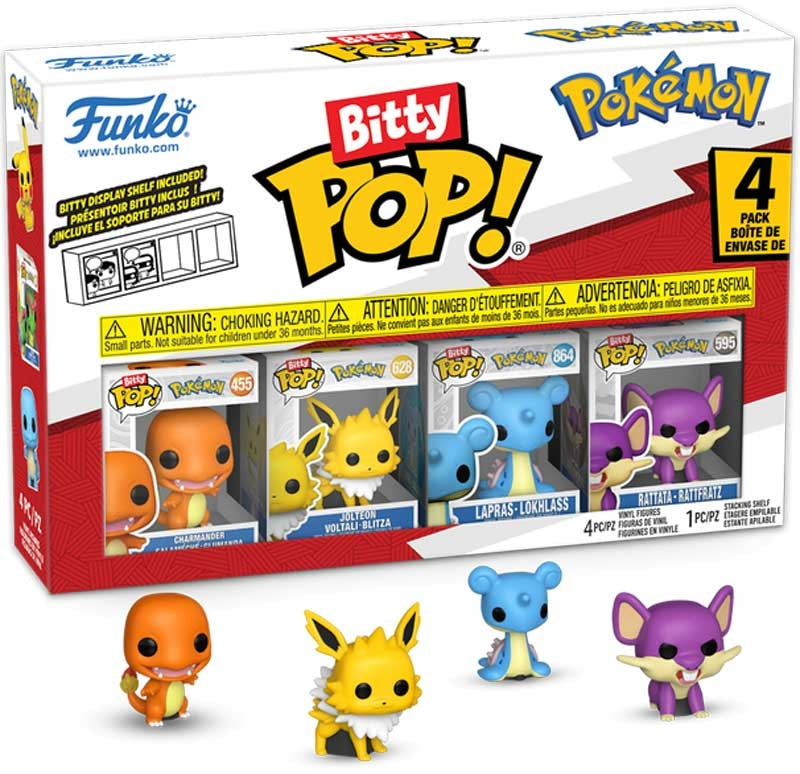 Funko Bitty Pop - Pokemon - Charmander 4PK