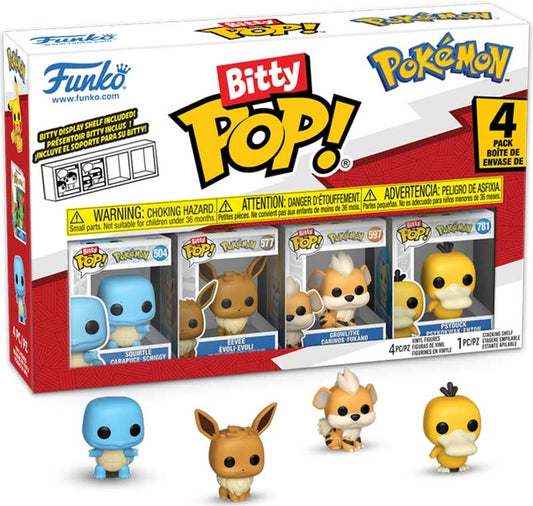 Funko Bitty Pop - Pokemon - Squirtle 4PK