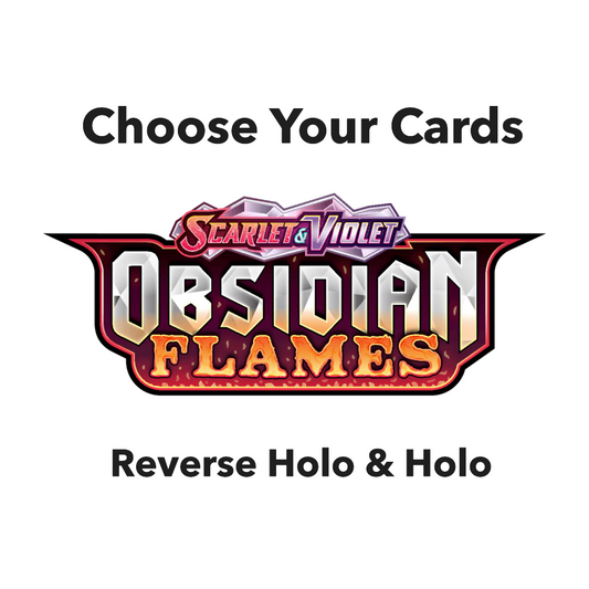 Obsidian Flames Holo & Reverse Holo Cards