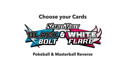 Black Bolt & White Flare - Pokeball & Masterball Reverse
